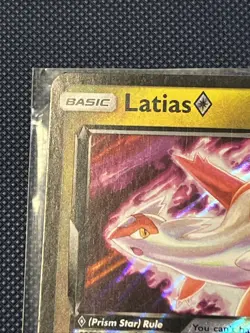 Pokemon TCG Latias Prism Star Holo Card Sun & Moon Celestial Storm - Image 2