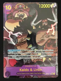Kaido & Linlin (OP08-119) (Parallel) - Two Legends (OP08) - One Piece Card Game - Image 1