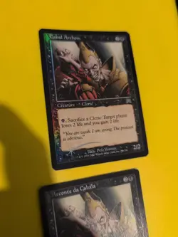Cabal Archon x2 Cleric Onslaught. MTG Card. Old vintage FOIL. 1 non english - Image 1