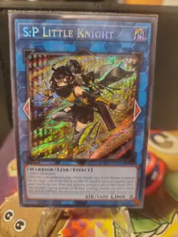S:P Little Knight AGOV-EN046 Age of Overlord 1st Edition Secret Rare Yugioh Card - Image 1