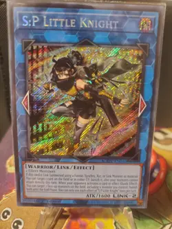 S:P Little Knight AGOV-EN046 Age of Overlord 1st Edition Secret Rare Yugioh Card - Image 2