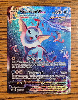 Vaporeon VMAX SWSH182 - Sword & Shield - Black Star Promo Card - Holo - NM - Image 1