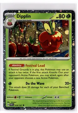 Dipplin - (Cosmo Holo) 018/167 Miscellaneous Cards & Products Holo NM - Image 1