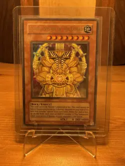 Holo Exxod Master of The Guard SD7-EN001 Yu-Gi-Oh! Card 1996 Konami TCG English - Image 2