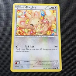 Minccino RC18/RC25 LP - Legendary Treasures Radiant Collection Pokemon Card - Image 1