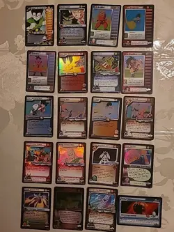 DBZ Dragon Ball Z 20 Card Rare Holo Foil Lot Bundle - Score - Image 1