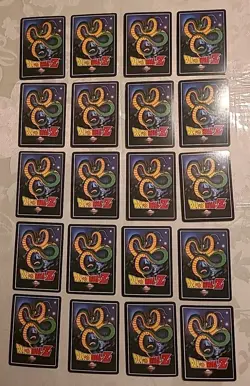 DBZ Dragon Ball Z 20 Card Rare Holo Foil Lot Bundle - Score - Image 2