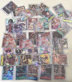 one piece tcg japanese cards alt art sp gold lot 39 cards - Image 1