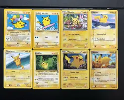 Pokemon Pikachu Black Star Promo POP Power Keepers Stamped Holo Card Lot - Image 1