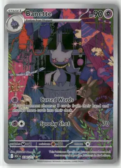 Banette 234/217 Illustration Rare ASCENDED HEROES POKEMON Collectible Card - Image 1