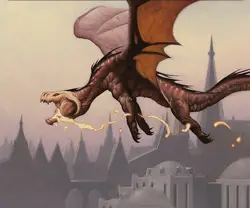 Dragon - Non-Foil Token - trvr - 7 | MTG Card - Image 2