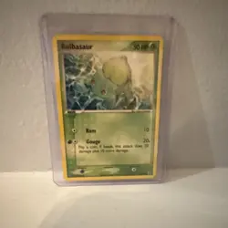The Pokemon Company Bulbasaur Pokemon TCG Card 50 HP Ram 10 Gouge 20+ - Image 1