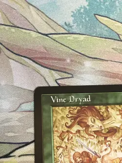 C4913 MAGIC MTG MERCADIAN MASQUES VINE DRYAD #284 RARE LP - Image 3