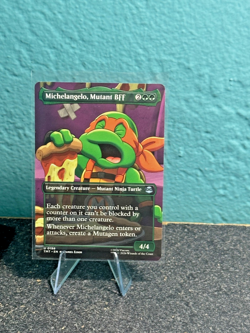 Michelangelo, Mutant BFF (Borderless) [Teenage Mutant Ninja Turtles] Foil Near M - Image 1
