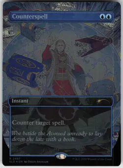 MTG Counterspell Foil NM Secret Lair Drop Series Magic 2497 DND - Image 1