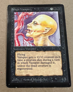 Sengir Vampire - Beta - MTG - Magic the Gathering - HP - Image 1
