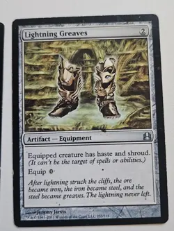 MTG Lightning Greaves Commander Regular - Image 1