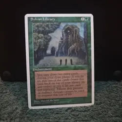 Sylvan Library - 4th - Near Mint - MTG - Image 1