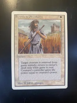 MTG Unlimited: Swords to Plowshares - Image 1