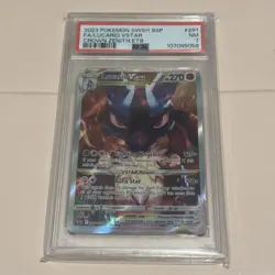 Pokemon TCG Lucario VSTAR SWSH291 Crown Zenith Black Star Promo PSA 5 - Image 1