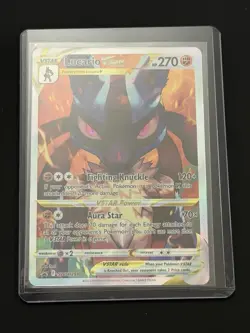 Pokemon TCG Crown Zenith Lucario VSTAR SWSH291 Promo Card - Image 3