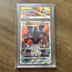 Pokemon Lucario VSTAR SWSH291 Promo SWSH Sword & Shield Card Ace Grade 10 - Image 2