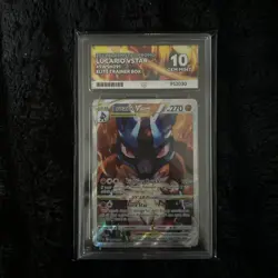 Pokemon TCG Crown Zenith Promo Lucario VSTAR SWSH291 ACE 10 Gem Mint - Image 1