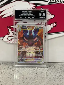 Pokemon TCG Lucario VSTAR SWSH291 Promo Get Graded Mint+ 9.5 - Image 1