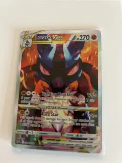 Pokemon TCG Lucario VSTAR SWSH291 Sealed Promo Card - Image 1