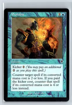 PROHIBIT - Invasion - MTG Magic the Gathering Card - Common - Image 1