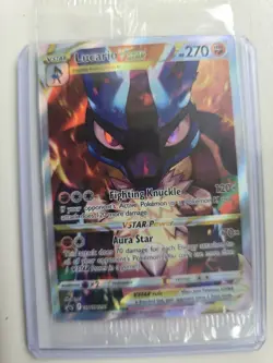 Pokemon TCG Lucario VSTAR SWSH291 Promo Card Sealed - Image 3