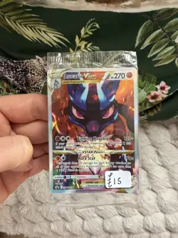 Pokemon TCG Lucario VSTAR SWSH291 Holo Promo Card Sealed - Image 1
