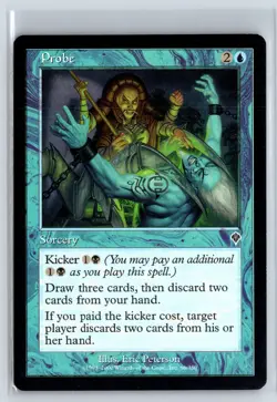PROBE - Invasion - MTG Magic the Gathering Card - Common - Image 1