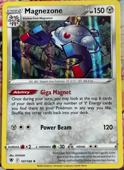 Pokemon TCG - Magnezone Holo Rare - 107/189 - Astral Radiance - Image 1