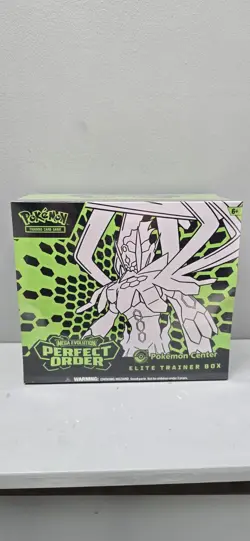 PKC Pokemon Mega Evolution Perfect Order Pokemon Center ETB - New & Sealed - Image 1