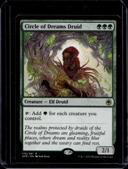Circle of Dreams Druid - Adventures in the Forgotten Realms (AFR)(176) - MTG - Image 1