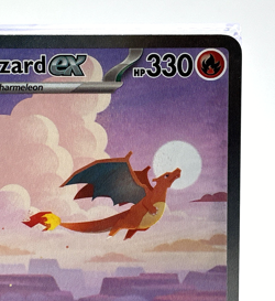 Pokemon 151 SIR Charizard ex 199/165 Charmander Charmeleon Evolution Set NM/M - Image 5