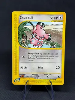 Snubbull (#101/144) E - Skyridge LP Pokemon TCG WOTC - Image 1