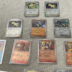 Huge Lot of Pokemon TCG All Holos Rares Modern Team Holos Pokemon Cards NM - Image 4