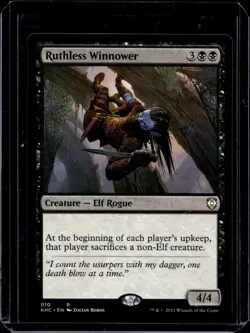 x1 Ruthless Winnower R MTG Commander: Kaldheim M/NM, English - Image 1