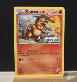 Pokemon TCG Charmander Build-A-Bear Workshop Promo Exclusive 17/113 Regular - Image 1