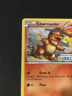 Pokemon TCG Charmander Build-A-Bear Workshop Promo Exclusive 17/113 Regular - Image 3