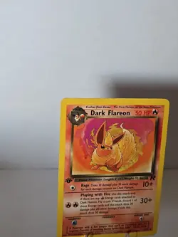 1999 Vintage 1st Edition Team Rocket Dark Flareon Pokemon Card 35/82 - Image 5