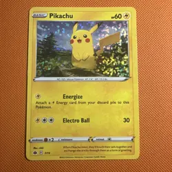 Pikachu 7/15 - McDonald's Holo Pokemon Promo Card - Image 1