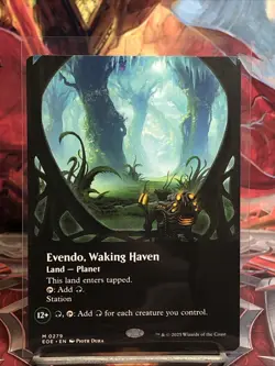 Evendo, Waking Haven (Non-foil) [Borderless] Edge of Eternities 0279 Mythic MTG - Image 1