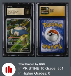 POKEMON 151 CGC PRISTINE 10 SNORLAX #051 ETB BLACK STAR PROMO - Image 1