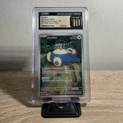 POKEMON 151 CGC PRISTINE 10 SNORLAX #051 ETB BLACK STAR PROMO - Image 3