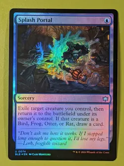 FOIL Splash Portal x1 Bloomburrow 1x Magic the Gathering MTG - Image 1