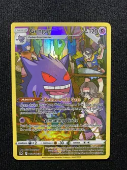 Gengar TG06/TG30 Lost Origin Trainer Gallery Holo Pokemon Card NM - Image 4