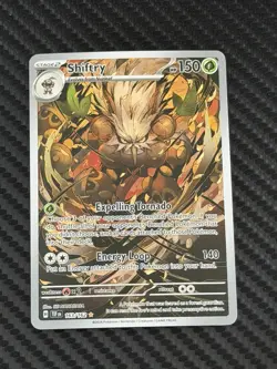 Pokemon TCG Shiftry Full Art Holo Temporal Forces 163/162 Illustration Rare - Image 1